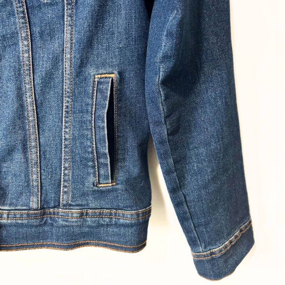 Old Navy Classic Jean Jacket Medium Wash Size M - Picture 4 of 7